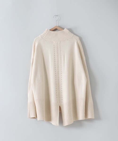 cepo(セポ)の「バックスリットタートルニット+ニットパンツセットアップ(その他パンツ・レディース・グレー/オフホワイト/ミント・M)」の17枚目の写真