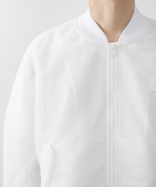 ATTACHMENT（アタッチメント）の「PE JERSEY MA-1（MA-1・メンズ・ホワイト/ブラック/ライトグレー・1/2）」の8枚目の写真