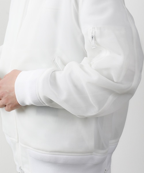 ATTACHMENT（アタッチメント）の「PE JERSEY MA-1（MA-1・メンズ・ホワイト/ブラック/ライトグレー・1/2）」の10枚目の写真