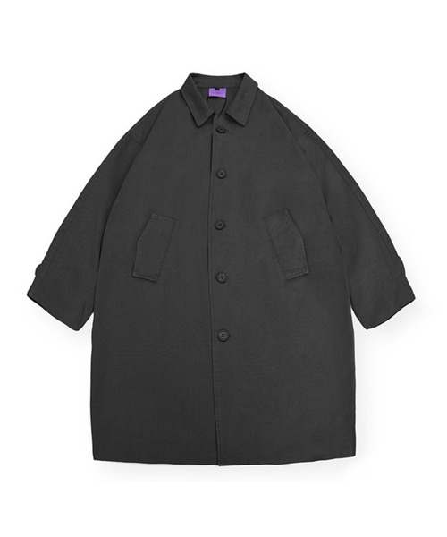 トレンチコート 無地シンプルレトロカジュアルシックコットンコート