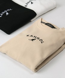KANGOL（カンゴール）の「【KANGOL/カンゴール】 オーバーサイズ  ワンポイントロゴ刺繍 ユニセックス スウェット/トレーナー（スウェット・レディース）」