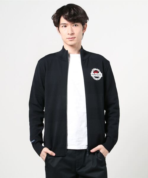 PEARLY GATES】コットンビーム フルジップアップニット ジャケット