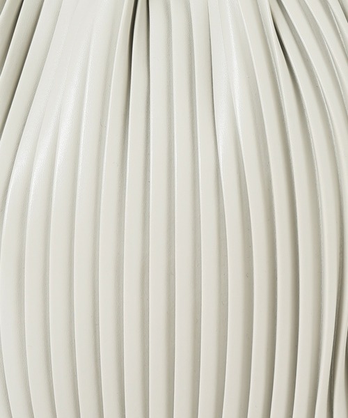 JOURNAL STANDARD relume（ジャーナルスタンダード　レリューム）の「RELUME プリーツバッグ◆（ショルダーバッグ・レディース・ブラック/ナチュラル/グレー・FREE）」の14枚目の写真