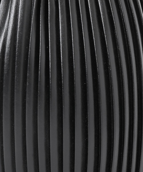 JOURNAL STANDARD relume（ジャーナルスタンダード　レリューム）の「RELUME プリーツバッグ◆（ショルダーバッグ・レディース・ブラック/ナチュラル/グレー・FREE）」の11枚目の写真