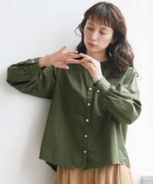 サニークラウズ feat.Shuttle Notes 抹茶シャツ〈レディース〉