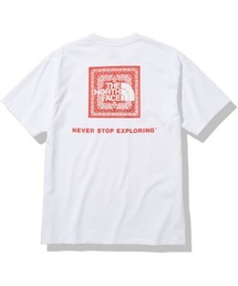 THE NORTH FACE/ノースフェイス バンダナスクエアロゴ プリントTシャツ NT32108