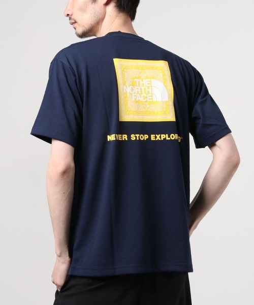 THE NORTH FACE/ノースフェイス バンダナスクエアロゴ プリントT