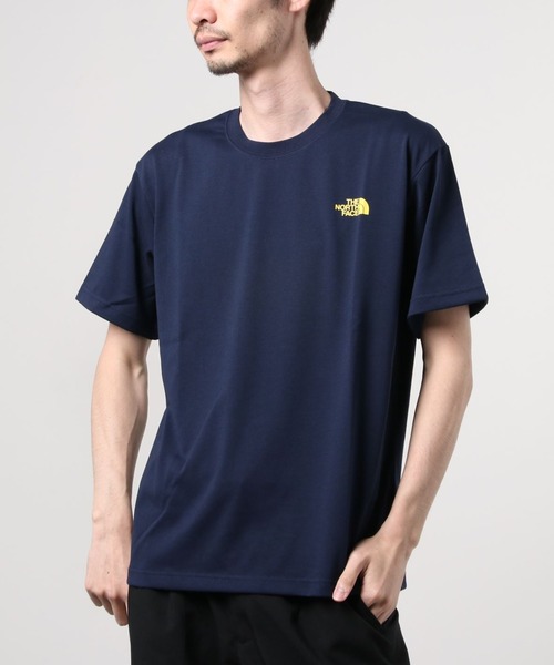 THE NORTH FACE/ノースフェイス バンダナスクエアロゴ プリントTシャツ