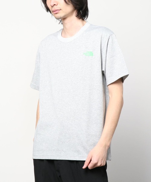 THE NORTH FACE/ノースフェイス バンダナスクエアロゴ プリントTシャツ