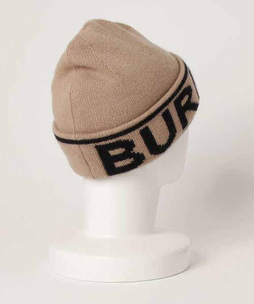 BURBERRY Cashmere LOGO KNITCAP バーバリー カシミア ロゴ ニットキャップ