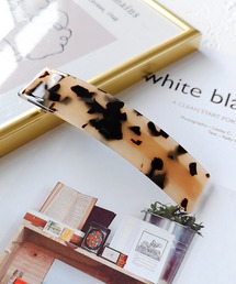 florist | 【10色展開】アセチのべっ甲ヘアクリップ(バレッタ/ヘアクリップ)