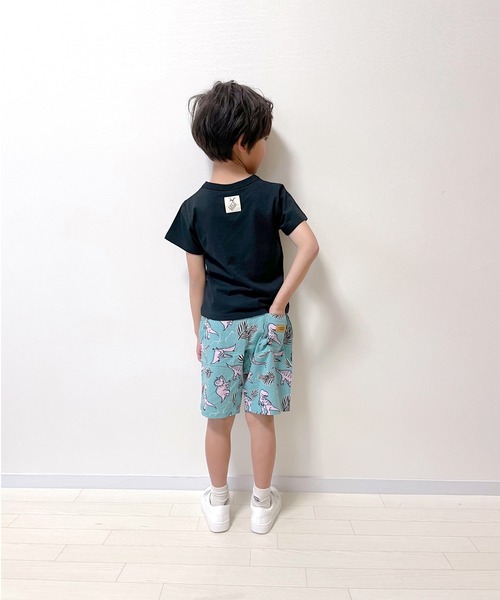 FARM（ファーム）の「【接触冷感】ﾀﾞｲﾅｿｰｽﾞTｼｬﾂ（Tシャツ/カットソー・キッズ・ホワイト/ネイビー/ブラック・120cm/130cm/110cm/100cm）」の5枚目の写真