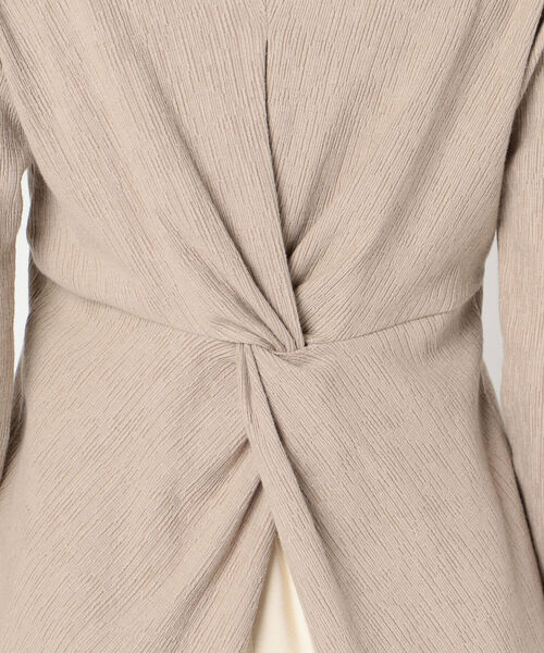 fredy repit(フレディレピ)の「後ろねじりプルオーバーカットソー(Tシャツ/カットソー・レディース・ベージュ/オフホワイト/アイボリー・38)」の18枚目の写真