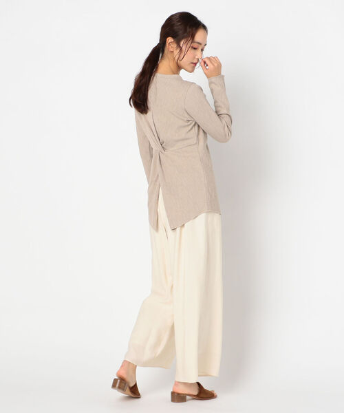 fredy repit(フレディレピ)の「後ろねじりプルオーバーカットソー(Tシャツ/カットソー・レディース・ベージュ/オフホワイト/アイボリー・38)」の14枚目の写真