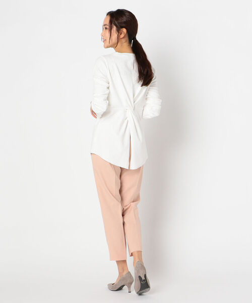 fredy repit(フレディレピ)の「後ろねじりプルオーバーカットソー(Tシャツ/カットソー・レディース・ベージュ/オフホワイト/アイボリー・38)」の5枚目の写真