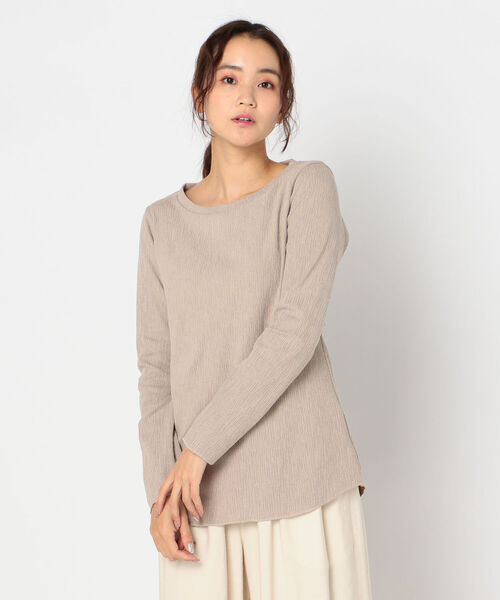 fredy repit(フレディレピ)の「後ろねじりプルオーバーカットソー(Tシャツ/カットソー・レディース・ベージュ/オフホワイト/アイボリー・38)」の10枚目の写真