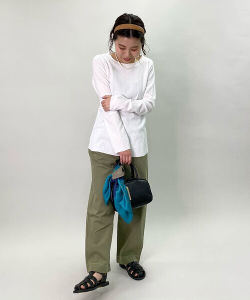 fredy repit(フレディレピ)の「後ろねじりプルオーバーカットソー(Tシャツ/カットソー・レディース・ベージュ/オフホワイト/アイボリー・38)」の15枚目の写真