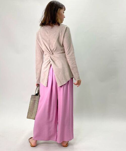 fredy repit(フレディレピ)の「後ろねじりプルオーバーカットソー(Tシャツ/カットソー・レディース・ベージュ/オフホワイト/アイボリー・38)」の21枚目の写真