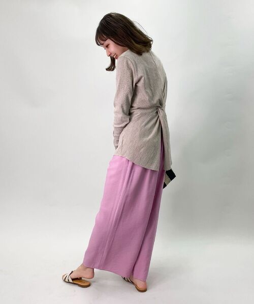 fredy repit(フレディレピ)の「後ろねじりプルオーバーカットソー(Tシャツ/カットソー・レディース・ベージュ/オフホワイト/アイボリー・38)」の12枚目の写真