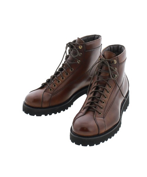 around the shoes(アラウンドザシューズ)の「アンドレア フェリ/ANDREA FERRI VIBRAMソール モンキーブーツ(ブーツ・メンズ・ブラウン/ブラック・43/40/42/41)」の2枚目の写真