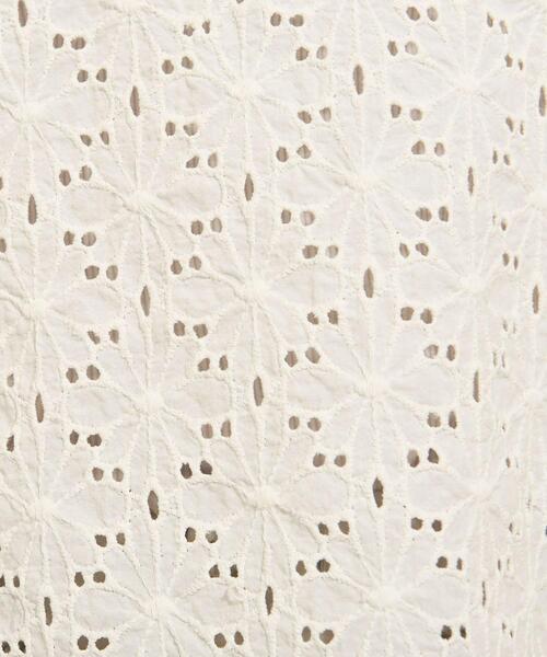 BEAUTY&YOUTH UNITED ARROWS(ビューティーアンドユースユナイテッドアローズ)の「【WEB限定】by ※∴カットワークレースフレンチスリーブブラウス -ウォッシャブル-(シャツ/ブラウス・レディース・オフホワイト/ブラック/ライトブルー・FREE)」の21枚目の写真