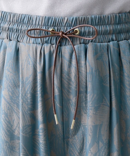 Bou Jeloud(ブージュルード)の「リーフジャガードパンツ(その他パンツ・レディース・ベージュ/ネイビー/グリーン/ブルー・38/TALL/TL)」の18枚目の写真