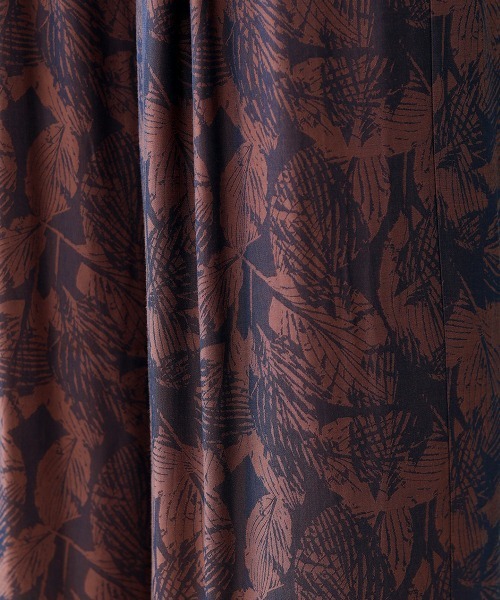 Bou Jeloud(ブージュルード)の「リーフジャガードパンツ(その他パンツ・レディース・ベージュ/ネイビー/グリーン/ブルー・38/TALL/TL)」の22枚目の写真