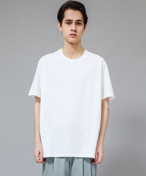 日本最大級 STUDIOUS別注 ギザシルキーカットソー（Tシャツ/カットソー トップス