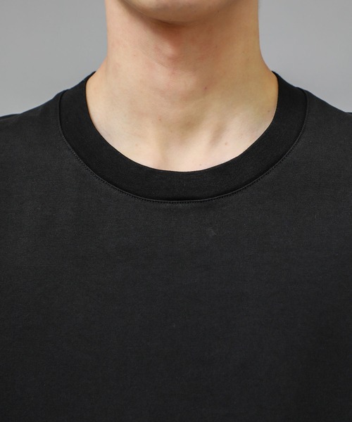 ATTACHMENT（アタッチメント）の「STUDIOUS別注 ギザシルキーカットソー（Tシャツ/カットソー・メンズ・ホワイト/ブラック/ライトグレー/ダークグリーン・1/3/2）」の22枚目の写真