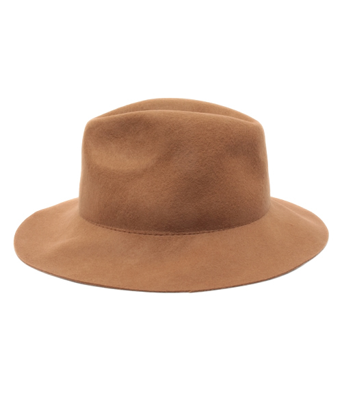 Kastane（カスタネ）の「【Kastane】フェルトハット（ハット・レディース・ベージュ/ブラック・FREE）」の4枚目の写真