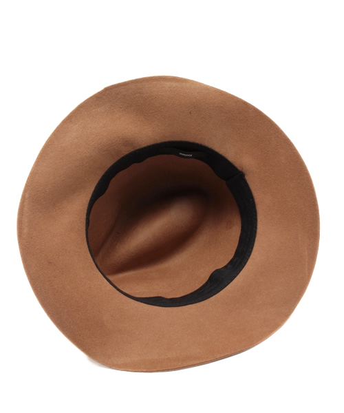 Kastane（カスタネ）の「【Kastane】フェルトハット（ハット・レディース・ベージュ/ブラック・FREE）」の7枚目の写真