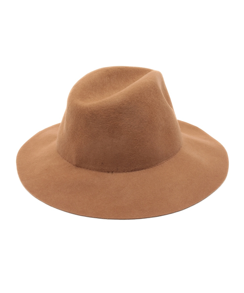 Kastane（カスタネ）の「【Kastane】フェルトハット（ハット・レディース・ベージュ/ブラック・FREE）」の5枚目の写真