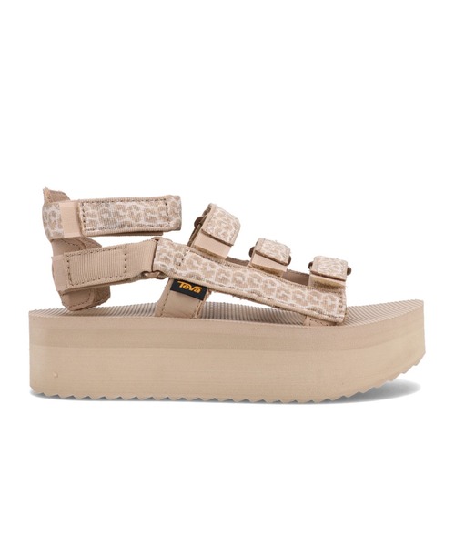 Teva（テバ）の「TEVA FLATFORM MEVIA / テバ フラットフォーム メヴィア（サンダル・レディース・ブラック/ベージュ/ホワイト・22.0cm/23.0cm/24.0cm/25.0cm）」の4枚目の写真