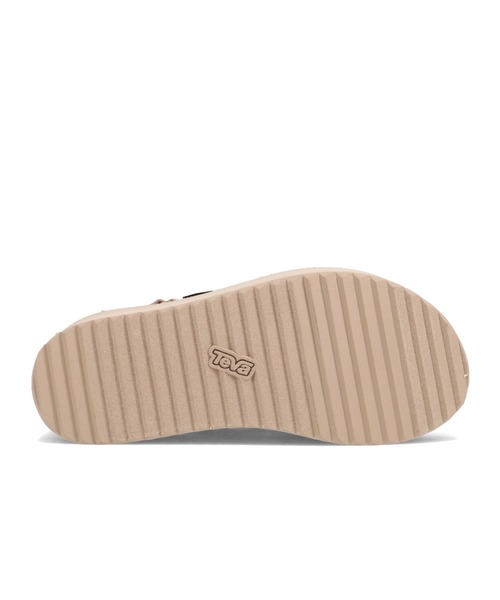 Teva（テバ）の「TEVA FLATFORM MEVIA / テバ フラットフォーム メヴィア（サンダル・レディース・ブラック/ベージュ/ホワイト・22.0cm/23.0cm/24.0cm/25.0cm）」の5枚目の写真