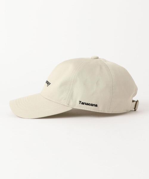 green label relaxing（グリーンレーベルリラクシング）の「[ Tanacana (タナカーナ) ] SC ロゴ キャップ（キャップ・レディース・ブラック/ベージュ・FREE）」の6枚目の写真