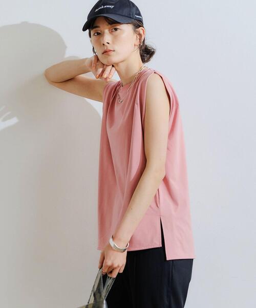 green label relaxing（グリーンレーベルリラクシング）の「[ Tanacana (タナカーナ) ] SC ロゴ キャップ（キャップ・レディース・ブラック/ベージュ・FREE）」の8枚目の写真