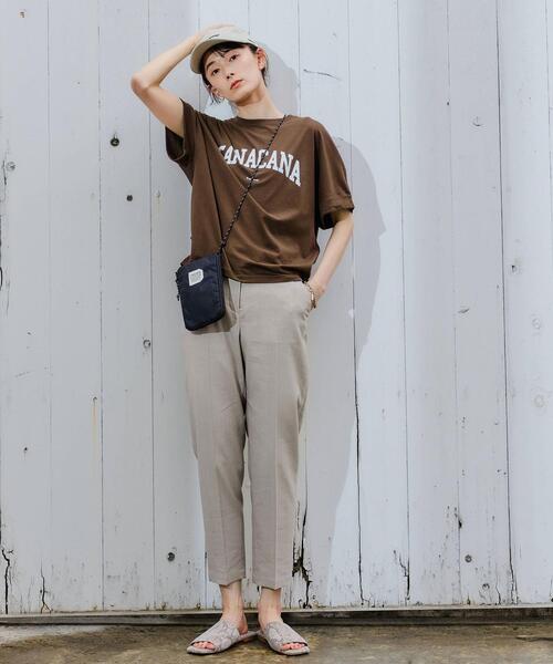 green label relaxing（グリーンレーベルリラクシング）の「[ Tanacana (タナカーナ) ] SC ロゴ キャップ（キャップ・レディース・ブラック/ベージュ・FREE）」の12枚目の写真