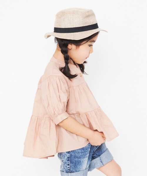 RADCHAP(ラッドチャップ)の「ティアードチュニック(チュニック・キッズ・イエロー/ピンク・100cm/110cm/90cm/140cm/130cm/150cm/120cm)」の18枚目の写真