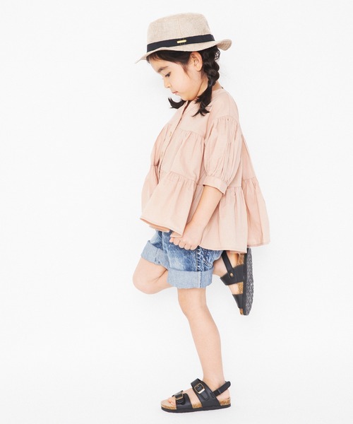 RADCHAP(ラッドチャップ)の「ティアードチュニック(チュニック・キッズ・イエロー/ピンク・100cm/110cm/90cm/140cm/130cm/150cm/120cm)」の13枚目の写真