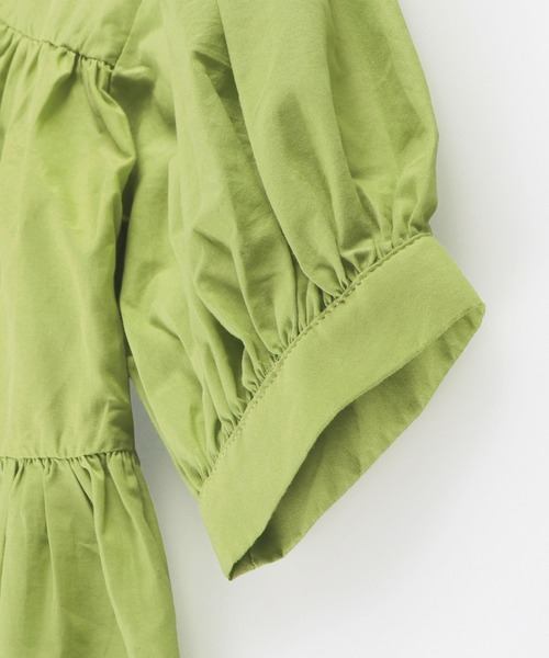 RADCHAP(ラッドチャップ)の「ティアードチュニック(チュニック・キッズ・イエロー/ピンク・100cm/110cm/90cm/140cm/130cm/150cm/120cm)」の14枚目の写真