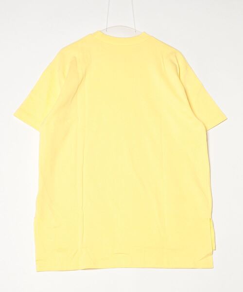 KOBE LETTUCE（コウベレタス）の「選べる2type USAコットンビッグシルエットTシャツ（Tシャツ/カットソー・レディース・ブラック系その他2/イエロー/ブラック系その他/オフホワイト/ブラック系その他3/モカ/イエロー系その他/ブラック/ブラウン系その他/ホワイト系その他・2/1）」の11枚目の写真
