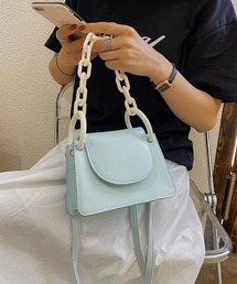 2wayミニチェーンショルダーバッグ