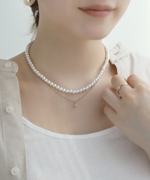 ANEMONE | パールショートネックレス[5mm](ネックレス)