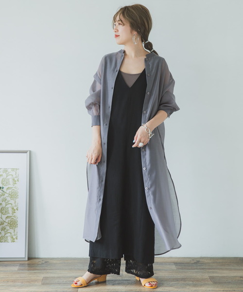 ITEMS URBANRESEARCH（アイテムズ アーバンリサーチ）の「2WAYジャンパースカート（ジャンパースカート・レディース・ブラック/ベージュ/ブラウン・FREE）」の10枚目の写真