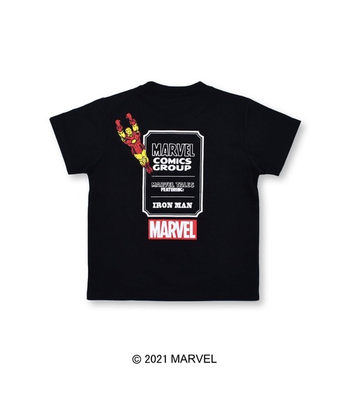 RAD CUSTOM（ラッドカスタム）の「RAD CUSTOM/【MARVEL×RADCUSTOM】MARVEL(マーベル)コラボ スパイダーマン アイアンマン Tシャツ（Tシャツ/カットソー・キッズ・ブラック/ホワイト・130/160/120/150/140）」の16枚目の写真