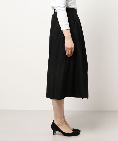 Twinkle;pm（トゥインクルピーエム）の「ウエストゴムティアードスカート（スカート・レディース・ブラック/イエロー・FREE）」の4枚目の写真