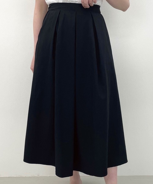 Twinkle;pm（トゥインクルピーエム）の「ウエストゴムティアードスカート（スカート・レディース・ブラック/イエロー・FREE）」の2枚目の写真