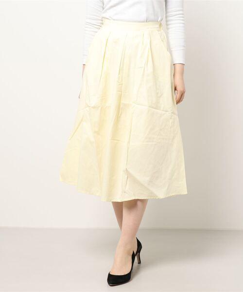 Twinkle;pm（トゥインクルピーエム）の「ウエストゴムティアードスカート（スカート・レディース・ブラック/イエロー・FREE）」の5枚目の写真