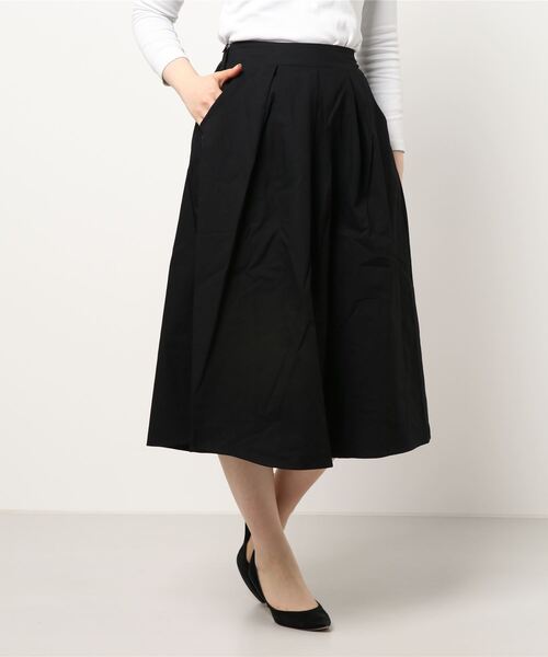 Twinkle;pm（トゥインクルピーエム）の「ウエストゴムティアードスカート（スカート・レディース・ブラック/イエロー・FREE）」の6枚目の写真