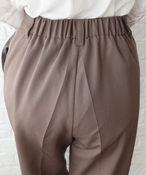 one after another NICE CLAUP（ワンアフターアナザーナイスクラップ）の「極限スラックスパンツ（スラックス・レディース・アイボリー/モカ/ミント/サックスブルー系/ブルーパープル・SMALL/MEDIUM）」の14枚目の写真